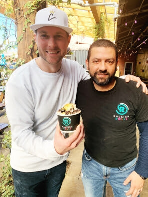 Raleigh Rolls Collaborates with Chef Teddy Diggs to Create Coronato Tiramisu&nbsp;Rolls